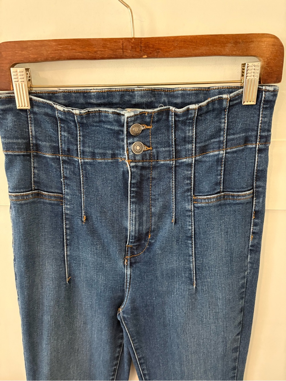 Free People Jayde Flare High Waist Jean. Size 28. - Picture 8 of 16